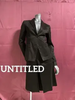 UNTITLED◆アンタイトル◆レディーススカートセットアップ