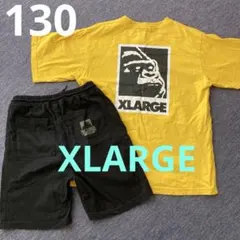 130 XLARGE 半袖Tシャツ ハーフパンツ セット
