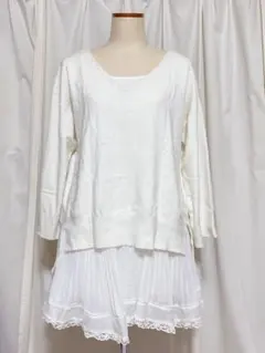 snidel セット ワンピース ニット