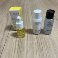 CLARINS & CHANEL 10ml×2スキンケアセット ルリフトルブラン