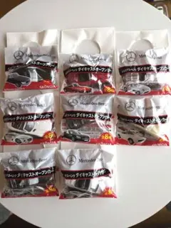 未使用　Mercedes-Benz ダイキャストオープンカー 8種セット