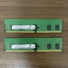 SK hynix 8×2 16GB DDR4-2666 デスクトップメモリ - メルカリ