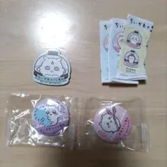 ちいかわ　くら寿司　ビッくらポン　缶バッチ　マグネット