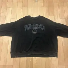one way SAN FRANCISCO ブラックスウェットのサムネイル