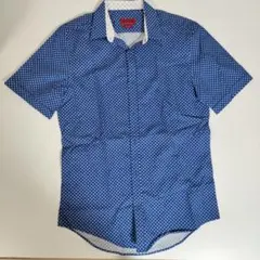 ZARA MAN スリムフィット 半袖シャツ 花柄