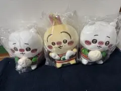 ちいかわ　エニマイくじ クリスマスちいかわ、うさぎぬいぐるみ　3点まとめ売り