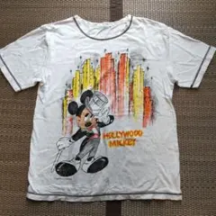 お値下げしました。ディズニー ミッキー サーフ 半袖Tシャツ メンズ FREE