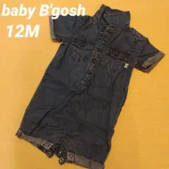 baby B'gosh ブルーデニム風ロンパース 12M　海外子供服　半袖のサムネイル