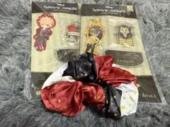 ディズニー　ツイステ　制服アクリルスタンドチャーム　レオナ　エース　プライズ