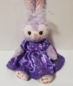 ステラルー コスチューム Sサイズ 紫 ドレス ハンドメイド リボン 着せ替え服
