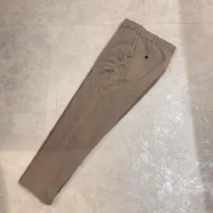 UNIQLO スマートアンクルパンツ　コットンライク　メンズ　ベージュ　Sサイズ