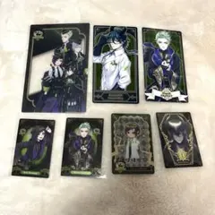 ツイステ　ディアソムニア　マレウス　リリア　セベク　シルバー　カード　シール