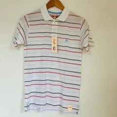 ￥9,000 Duffer ストライプ ポロシャツ 新品タグ付き　ダファーのサムネイル