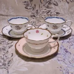 ナルミ　シャリラムーンシリーズ一揃えセット 未使用 ナルミ シャリラムーン カップ＆ソーサー 6客セット