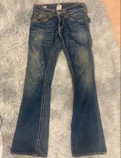 True Religion World Tour ストレートデニム 28インチ - メルカリ