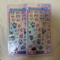 カラオケ館3D STICKERS シール　2枚入り