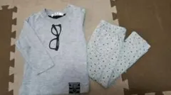 ロンT 長ズボン レギンスパンツ UNIQLO セット 90