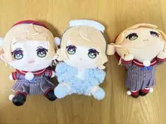 フリューくじ しぐれうい C賞 ぬいぐるみ3種フルコンプセット