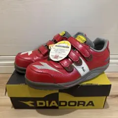 DIADORA オレンジ ブルー　ハイカット安全靴　26.0 DIADORA オレンジ ブルー ハイカット安全靴 26.0 - メルカリ