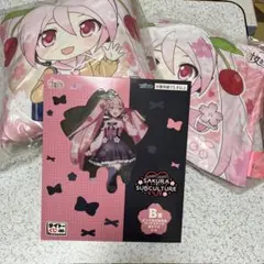 タイトーくじ、グッスマくじ　とってもおおきなクリアスタンド桜ミク② クッション