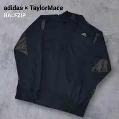 adidas アディダス テーラーメイド ハーフジップ ゴルフ ジャケット XL