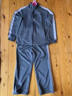 【PUMA】レディース ジャージ上下セット グレー×ピンク　サイズＳ