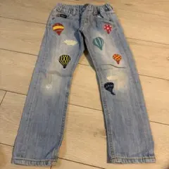ジャンクストア　気球刺繍 デニムパンツ　110のサムネイル