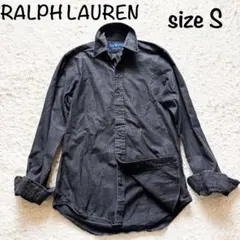 【美品】RALPH LAUREN デニムシャツ ビンテージ加工 スリムフィット