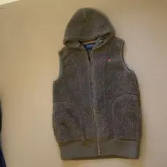 Gymphlex フリースベスト ブラウン