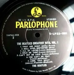 希少シンガポール盤The Beatles Greatest Hits Vol.1のサムネイル