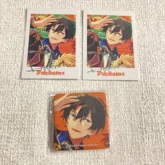 あんスタ 氷鷹北斗 スクエア 缶バッジ ぱしゃっつ TRIP アルバム