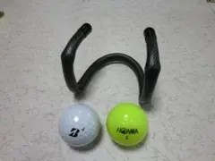 黒メッシュ柄ゴルフカートに簡単セットサブバックを吊るすホルダーパター練習も可能のサムネイル