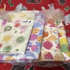 フルーツ柄の布地はぎれセット
