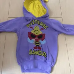 hysteric mini 紫 フード付きトレーナー