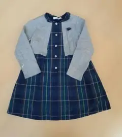 familiar コットンワンピース 120センチ