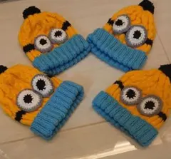 ミニオンズ ニット USJ 帽子 4点セット