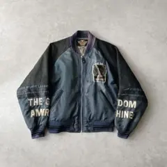 Harley-Davidson スカジャン エンブレム付き Harley Davidson ハーレーダビッドソン サイズM デッドストック