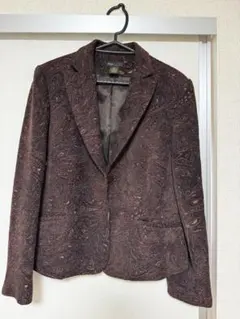 メンズ テーラードジャケット 柄 古着