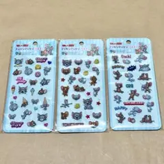 トムとジェリー プクプクシール 3シートセット