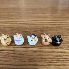 【未使用】江戸猫プラチナ左　招き猫　瀬戸焼　左　まねきねこ　置物　縁起物 1/10-12はポイント10倍／ SETOMANEKI 招き猫 金手 左手 小 瀬戸焼 開運