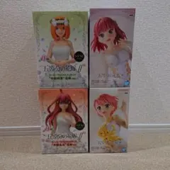 【新品・未開封】五等分の花嫁 フィギュア ４体セット