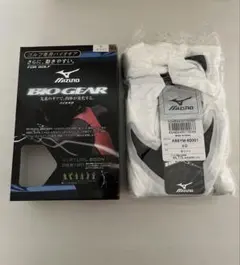 新品未使用　ミズノ　ゴルフ専用　バイオギア　長袖　ホワイト　xo