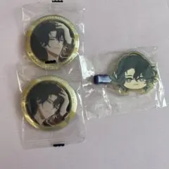 18TRIP エイトリ 前髪クリップ 缶バッジ　夜班 L4mps 棗夜鷹