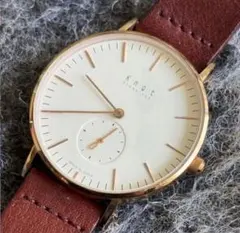 激安早い者勝ち✨ 電池新品✨ Knot (ノット) クォーツ式 時計 シンプルのサムネイル