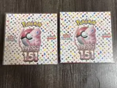 【新品未開封 シュリンク付き】ポケモンカード　151　計10BOX 2026年最新】ポケモンカード 151 box シュリンク付きの人気アイテム