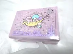 キキララ　リトルツインスターズ　ミラー付アクセサリーケース