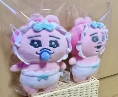☆美品☆おぱんちゅうさぎ　赤ちゃんぬいぐるみ　ベビー　おしゃぶり　よだれ　非売品 おぱんちゅうさぎ ぬいぐるみ ベビー 全2種 赤ちゃん おしゃぶり