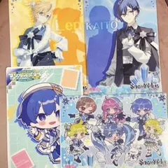 初音ミク SnowMiku2025 クリアビジュアルポスター KAITO