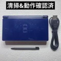 ky【清掃&動作確認済】Nintendo DS Lite エナメルネイビー本体