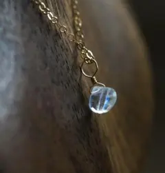 ☆ロイヤルムーンストーンハートAAA★☆14kgf☆ペンダント